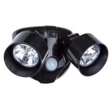 Everyday Home Dual Head Motion Sensor Led Wireless Security Light Outdoor Porch Deck Window Adjustable Light Battery Powered By Stalwart Security Black Walmart Com Walmart Com
