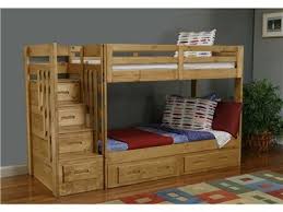Shop For Oak Furniture West Stair Bunk Bed Sb 1375 And Other Bedroom Beds At Bears Furniture In Franklin Pa Bunk Bed Steps Loft Bed Plans Bunk Bed Designs
