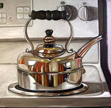 Vic Vicini Kitchenware Reflection Art Realistic Art Still Life Art
