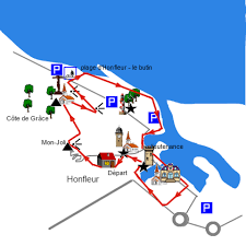 En plein coeur de la campagne, longeant le littoral normand, l'hôtel la chaumière dispose d'un cadre exceptionnel : Schlendern Impressionist Ausflug In Honfleur
