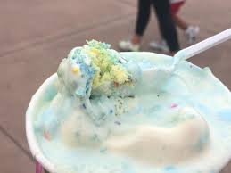 We will be giving away collectible nintendo themed spoons with the purchase of the mario's super birthday blast creation™, mario's super star shake, and rainbow road rally cake for a limited time! Review Get A Taste Of Super Nintendo With The Super Mario Birthday Cake Batter Bash Ice Cream At The Universal Orlando Resort Wdw News Today