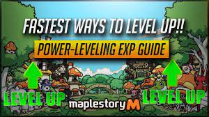 It is a big grind, especially if you can't. Ms Fastest Ways To Level Up Maplestory M Power Leveling Experience Guide Maplestory M Youtube