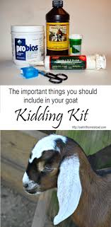What To Include In Your Goat Kidding Kit Goat Kidding Kit Goat Kidding Goat Care