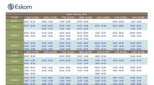 Check your load shedding schedule here. Take Note Eskom Implements Stage 2 Loadshedding First For 2019 North Coast Courier