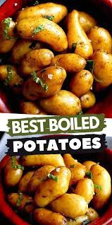 Boiled Potatoes With Olive Oil Fresh Herbs Recipe In 2021 Recipes Fresh Herb Recipes Healthy Recipes