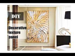 Browse all products in the wall hanging artwork category from the knot and tile. How To Make A Wall Decor Diy Demo Decorative Texture Pannel On Canvas By Julia Kotenko Youtube