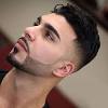 With the hair parted down the middle and styled into a wavy curtain look, it's a clever way of concealing a receding hairline by covering up those areas of hair loss. 1