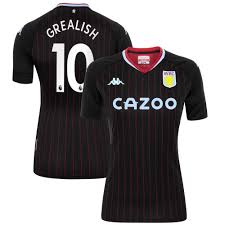 Nyland and grealish villa's heroes. Aston Villa Away Stadium Shirt 2020 21 Womens With Grealish 10 Printing