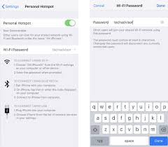 Wifi passwords are easy to forget, especially because we tend to have them saved on our devices. How To Use An Iphone As A Wi Fi Hotspot Internet Tethering Guide
