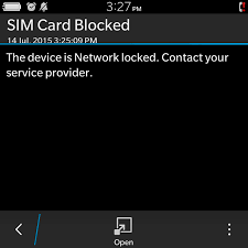 Turn on the phone 2. Sim Card Blocked The Device Is Network Locked Contact Your Service Provider Blackberry Forums At Crackberry Com