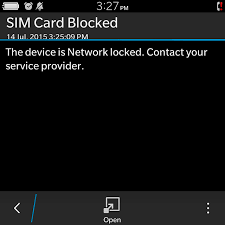 Unlocking your blackberry enables you to use it with any sim card from any gsm network in the world, so when you travel abroad you can . Sim Card Blocked The Device Is Network Locked Contact Your Service Provider Blackberry Forums At Crackberry Com