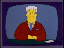 kent brockman personaggio dei simpson
