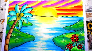 Berikut contoh gambar 3 dimensi yang digambar hanya menggunakan pensil, dijamin mata anda akan dibuat takjub dengan berbagai karya seni 3 dimensi dibawah ini. Gambar Pemandangan Dengan Crayon Harian Nusantara