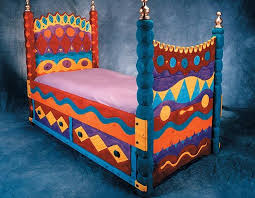 Funky Painted Furniture For The Home Art Furniture Painted Painted Furniture Whimsical Painted Furniture