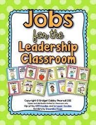 Editable Class Jobs For The Leadership Classroom Class Jobs Classroom Jobs Classroom