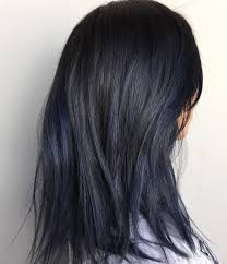 This deep, rich hair color has an intense midnight blue hue that brings a cool edge to black hair. Blue Black Hair How To Get It Right