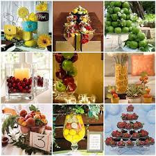 Creative Fruit Wedding Centerpiece Ideas Fruit Centerpieces Summer Wedding Centerpieces Wedding Centerpieces