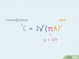 C = πd c = 3.14 * (8.5 cm) c = 26.69 cm, which you should round up to 26.7 cm (2) you want to know the circumference of a pot that has a radius of 4.5 inches. How To Find The Circumference Of A Circle Using Its Area 10 Steps