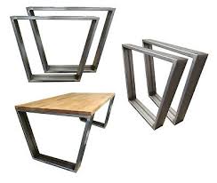 Btibpse folding legs for small table, bed table and portable laptop table, folding table legs set of 4. Gestell Bank Couch Tisch Fusse Tischfusse Stahl Mobel Industrie Trapez Ebay Tischbeine Tischfuss Mobelfusse