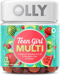 Support your teens through every milestone with gnc milestones® teen multivitamin for girls. Buy Olly Teen Girl Multi Gummy Healthy Skin And Immune Support 15 Essential Vitamins Biotin Zinc Calcium Chewable Multivitamin Berry Melon 35 Day Supply 70 Count Online In Italy B0767r6lvr