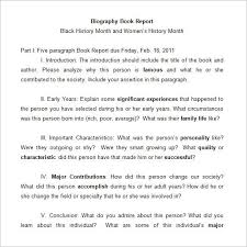 Educational Biography Biography Sample For Students Pdf Doc Pdf Free Premium Templates Biography Book Report Book Report Templates Biography Book Report Template