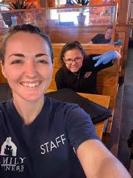 Two of our members from our DTA Program have been working at Texas  Roadhouse for a few months! Ashia, our job coach, helps them throughout  their day and encourages them to be