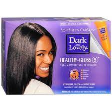 Softsheen Carson Dark Lovely Healthy Gloss 5 Relaxer No Lye Regular In 2021 Shea Moisture Products Relaxer Relaxed Hair
