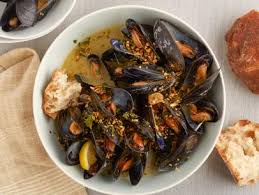 Add the onion and garlic and cook for 5 minutes, until the onion is translucent. Mussels In White Wine Recipe Ina Garten Food Network