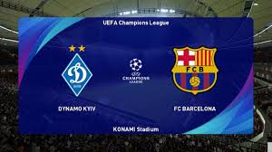 Download dinamo kiev logo vector in svg format. Dynamo Kyiv Vs Barcelona Uefa Champions League 2020 Pes 2021 Gameplay Youtube