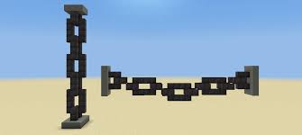 Chain is made out of chain. Making Big Chains Out Of Netherite Block Looks Amazing Improved From Ggmc S Chain Minecra Minecraft Building Blueprints Amazing Minecraft Minecraft Designs