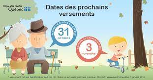 Dates Des Prochains Versements Regime De Rentes Du Quebec 31 Octobre 2014 Soutien Aux Enfants 3 Novembre 2014 Family Guy Character Fictional Characters