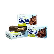 Fat), 20 mg chol., 130 mg sodium, 23 g carb. Whey Protein Bar Chocolate