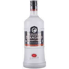 It is distilled in st. Russian Standard Vodka 1 75 L Applejack