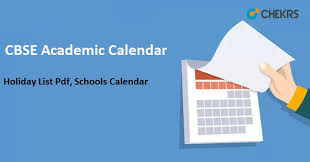 Cbse Academic Calendar 2020 21 Holiday List Pdf Schools Calendar