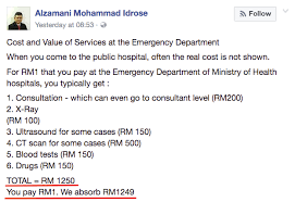Health Care Does Not Cost Rm1 Codeblue
