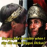 Biggus dickus is a fictional character in the monty python film life of brian, portrayed by graham chapman. I Have A Friend Named Biggus Dickus Gif On Imgur