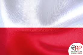 L'insegna di guerra è come queste ultime ma con l'aggiunta di una coda di rondine che porta ad una proporzione di 10:21. Bandiera Polonia Pubblicita E Articoli Promozionali Le Terre Piane