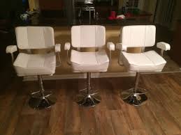 I Wanted Nautical Themed Bar Stools To Go With My Decor I Couldn T Find Anything That Matched What I Had In Mind So I W Bar Stools Boat Bar Custom Bar