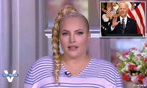 Meghan Mccain Blasts Mainstream Media For Fawning Response To Biden Press Conference Daily Mail Online