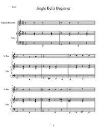 Jingle bell rock piano sheet music guitar chords. Jingle Bells Recorder Sheet Audio Music By Magic Music Theory And History