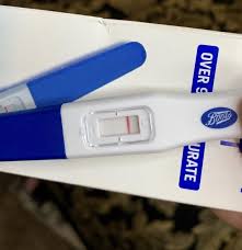 A faint positive line in the results. Boots Pregnancy Test Help Am I Going Insane
