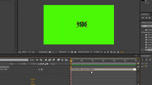 طريقة عمل عداد الارقام في برنامج الافتر افكت Adobe After Effects Counting Numbers Youtube
