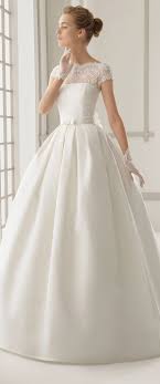 Rosa Clara Dallas Wedding Dress Used Size 4 3 000 Wedding Dresses Satin Modest Wedding Dresses Ball Gowns Wedding