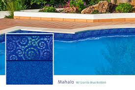 24 round solid blue above ground overlap swimming pool liner ocean blue 54 wall. In Ground Pool Liners Pool Liner Manufacturer Loop Loc