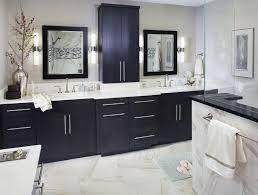 Bathroom Remodel Hardware With Black Cabinets Black Cabinets Bathroom Bathrooms Remodel Contemporary Master Bathroom