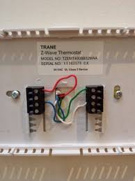 Wiring trane weathertron baystat 240 / trane 3aat80b1a1 thermostat. How Can I Modify A 4 Wire Thermostat To A New Thermostat Requiring C Wire Home Improvement Stack Exchange
