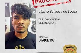 Lázaro barbosa foi morto após troca de tiros com a pm de goiás. Policia Divulga Foto De Acusado De Matar Pai E Filhos Em Ceilandia