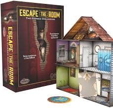 To make setup easier, and cheaper, we'll use a mix of printed puzzles and real locks. Amazon Com Think Fun Escape The Room The Cursed Dollhouse An Escape Room Experience In A Box For Ages 13 And Up 7353 Toys Games