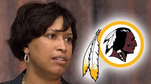 D.C. Mother Mayor Muriel Bowser wants Washington Redskins to change name  saying, 'It's Past Time'. They surveyed Native Americans and 50% said it  was offensive. I want to hear from Native American