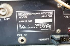 Image result for AOR AR-2002